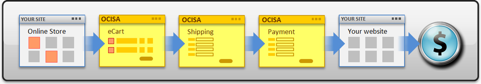 Hosted Payment graphic explanation